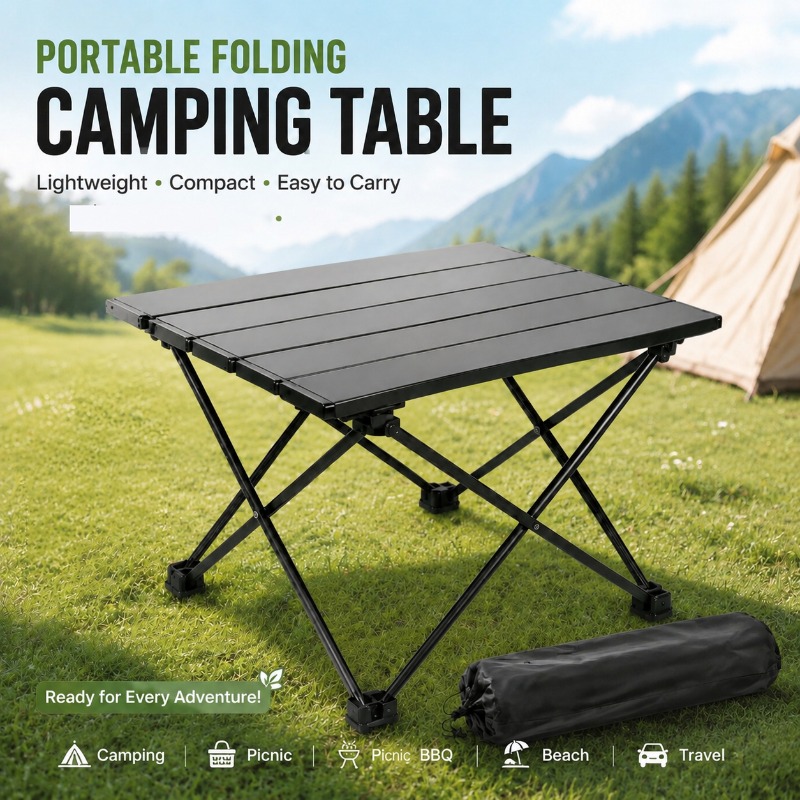 Camping Cooking Lightweight - Lightweight Portable Foldable Camping Table Foldable