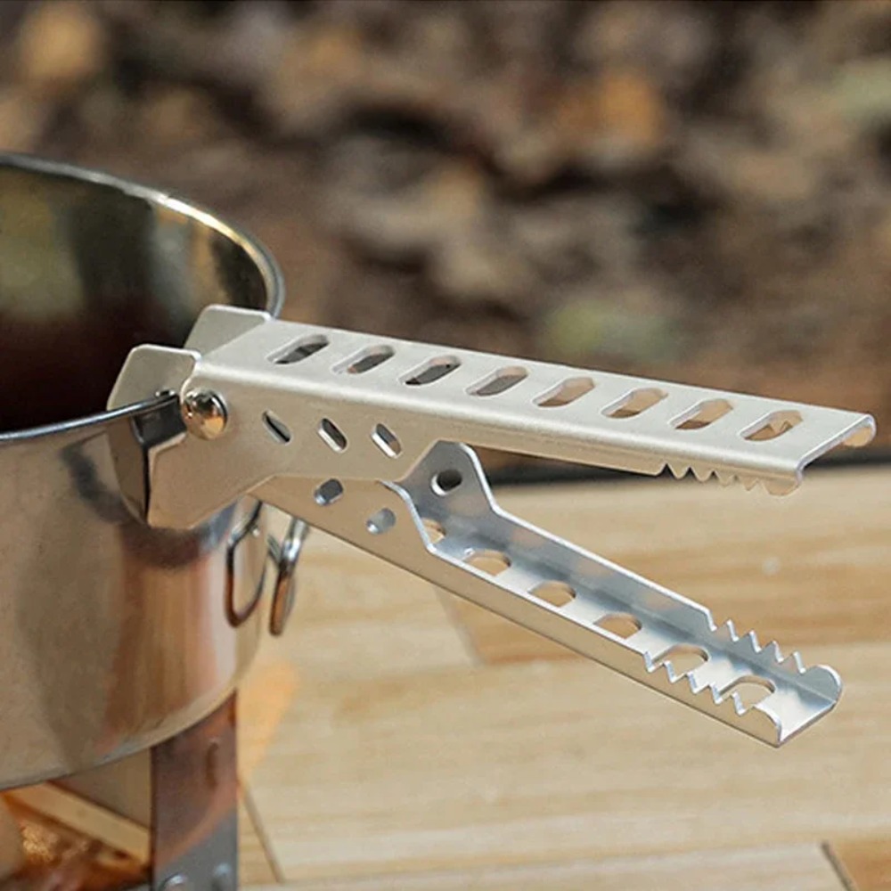 Camping Cooking Sets - Aluminium Anti-hot Alloy Clip Bowl Gripper