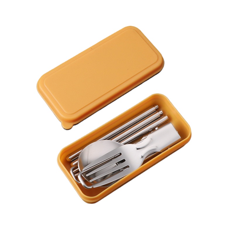 Camping Cooking Knife Set - Mini Portable Stainless Steel Cutlery Set
