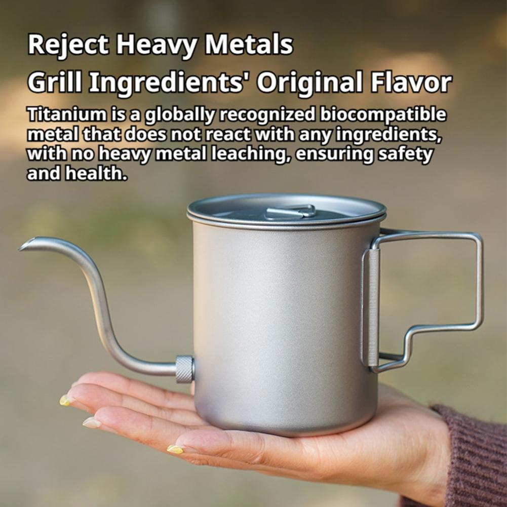 420ml Lightweight Titanium Cof - Camping Cooking Lightweight 评论和价格