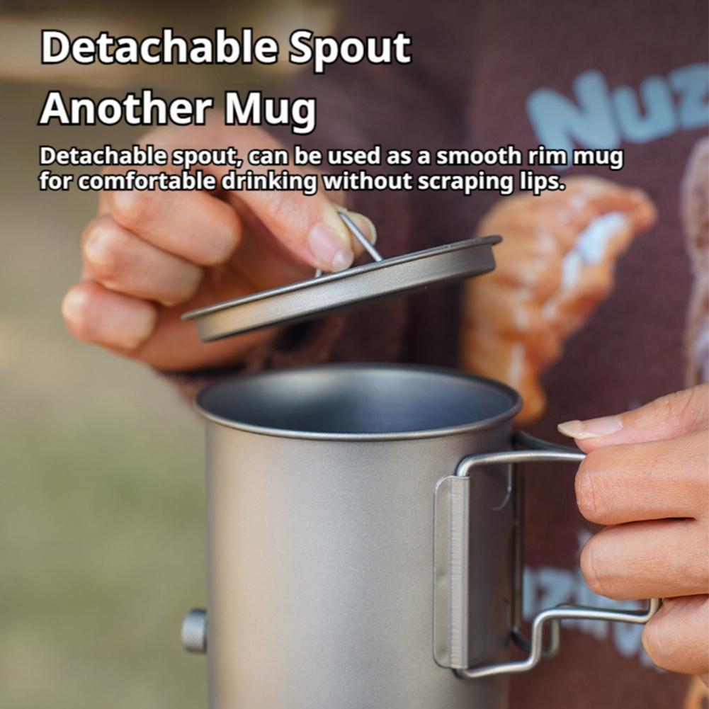 420ml Lightweight Titanium Cof - Camping Cooking Lightweight 评论和价格