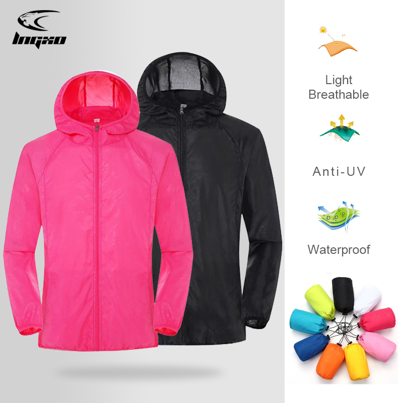Men Women Hiking Jacket Waterp - Camping Cooking Windbreak 评论和价格