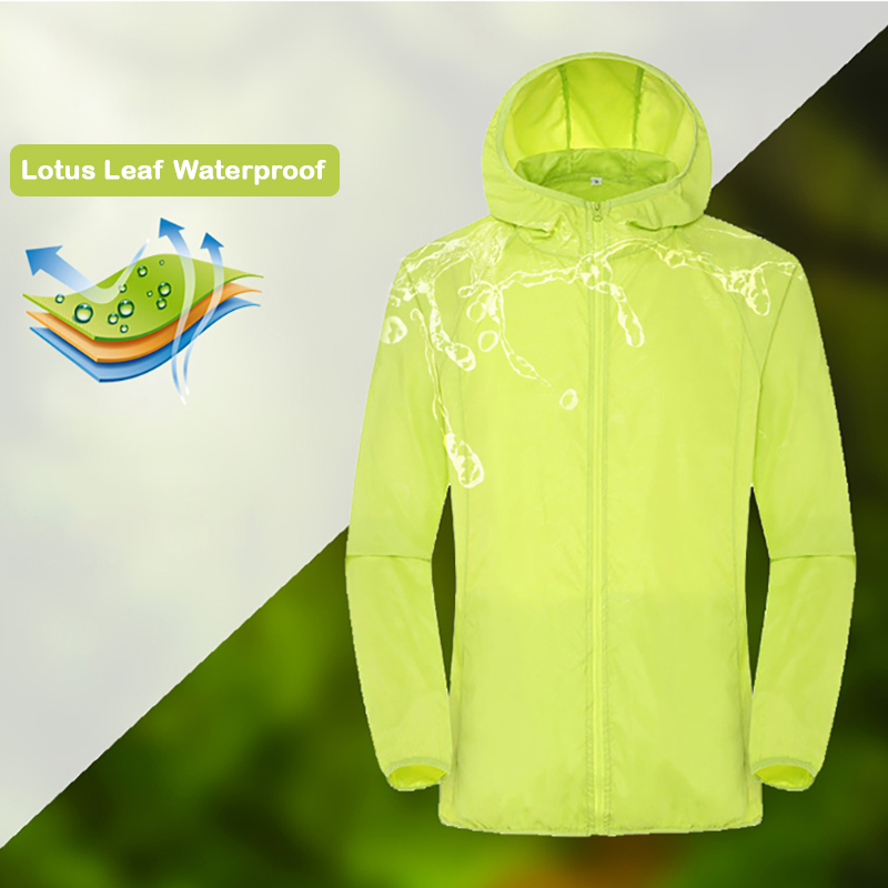 Men Women Hiking Jacket Waterp - Camping Cooking Windbreak 评论和价格