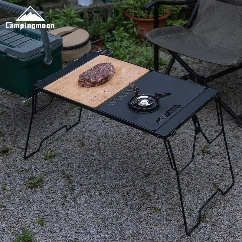 TRIMIX Portable Camping IGT Ko - Camping Cooking Table With Windshield 评论和价格