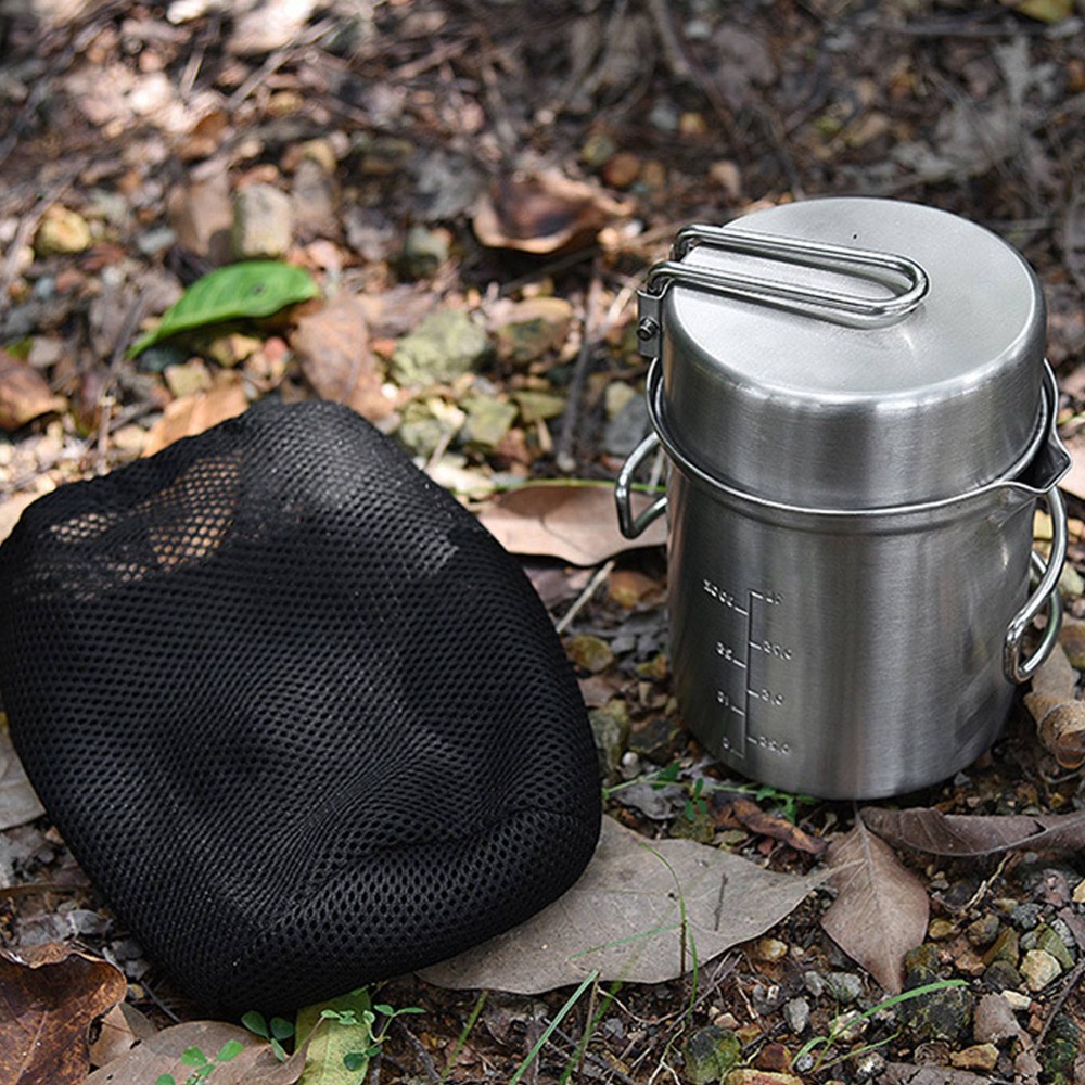 Durable Stainless Steel Campin - Camping Cooking Sets 评论和价格