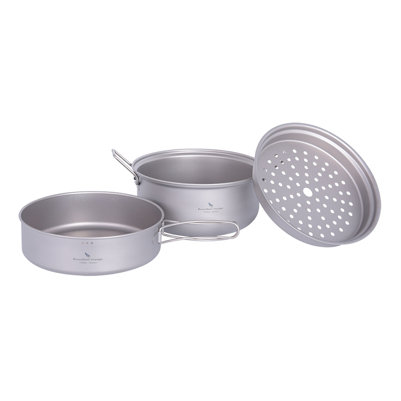 Boundless Voyage Titanium Stea - Camping Cooking Sets 评论和价格