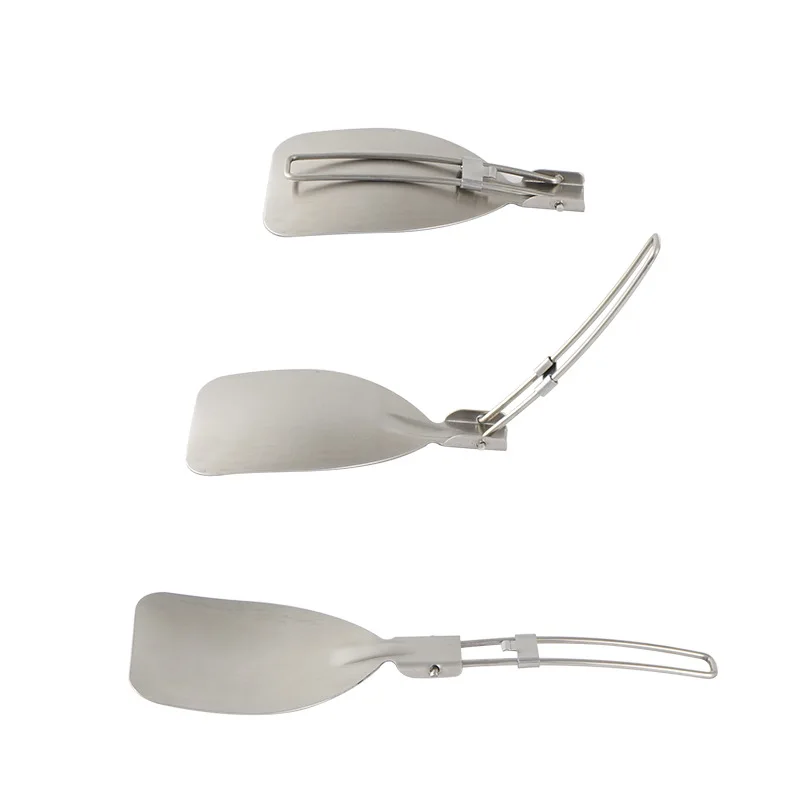 Folding Camping Spatula Stainl - Quechua Camping Cooking Set 评论和价格