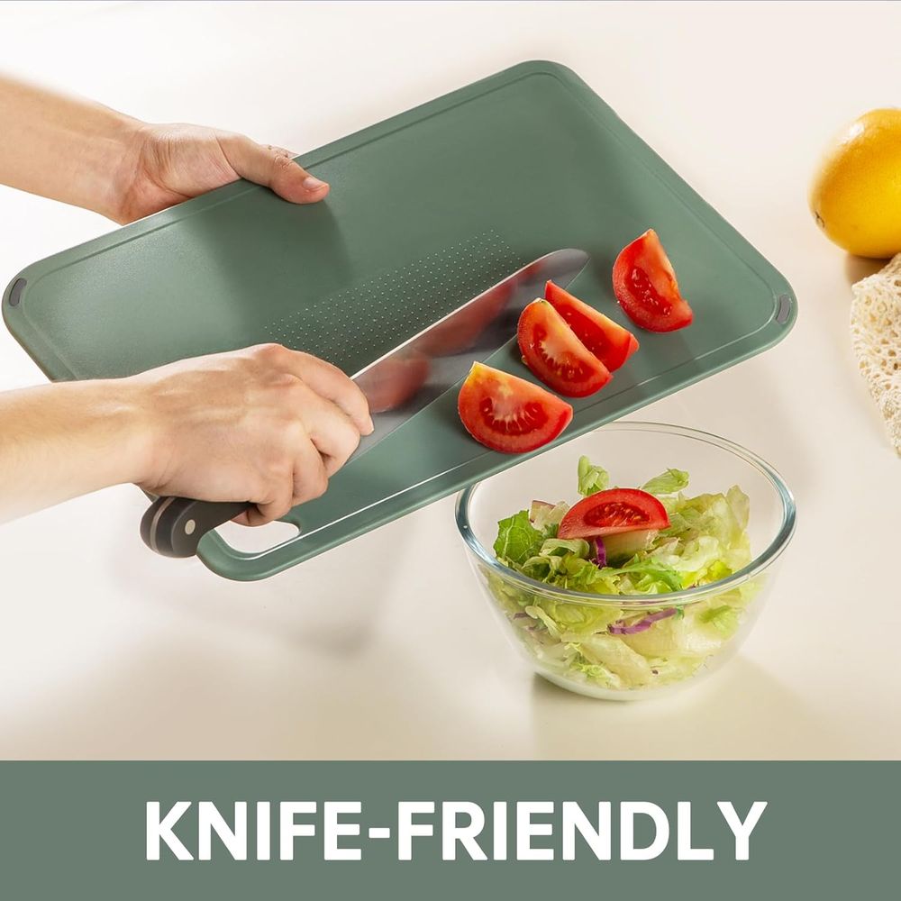 Plastic Cutting Board Set of 3 - Camp Cutting Board 评论和价格