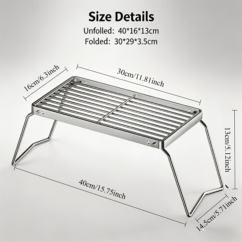Portable Foldable Stainless Ca - Camping Cooking Lightweight 评论和价格