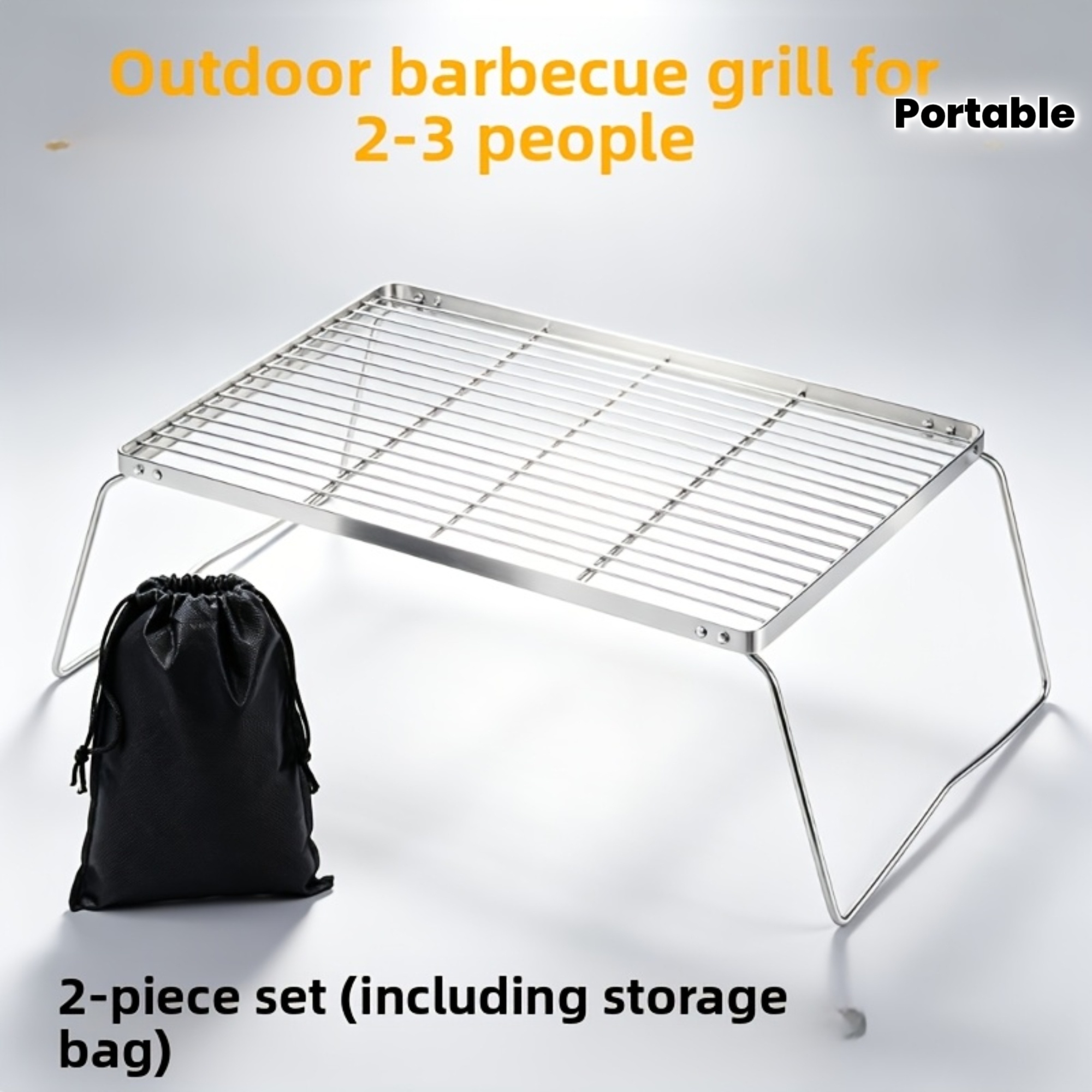 Portable Foldable Stainless Ca - Camping Cooking Lightweight 评论和价格