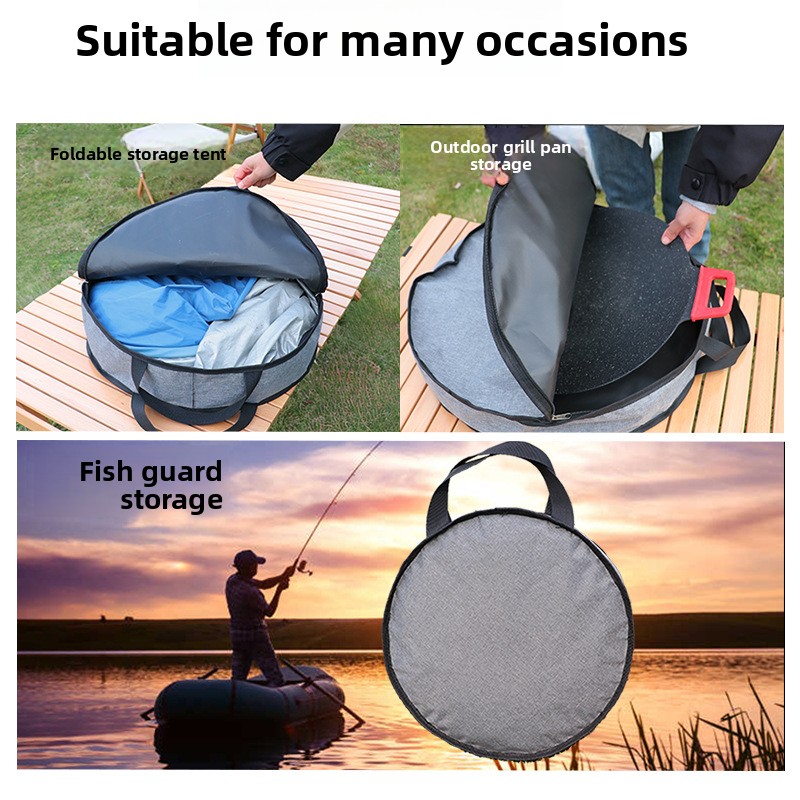 Round Camping BBQ Stove Storag - Camping Cooking Lightweight 评论和价格