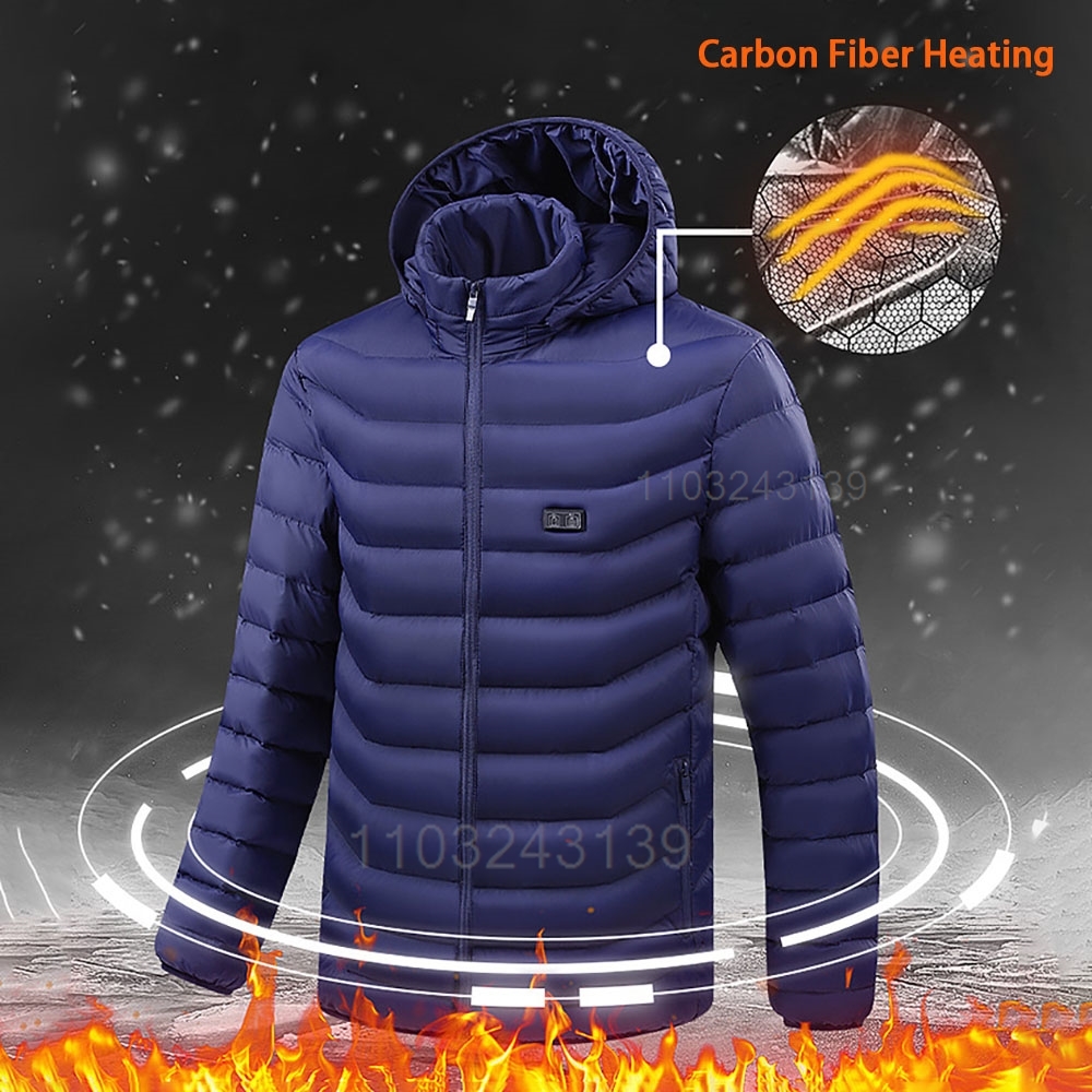 31 Areas Heated Jackets  Men's - Camping Cooking Windbreak 评论和价格