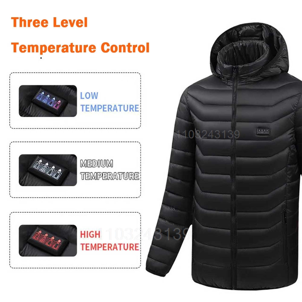 31 Areas Heated Jackets  Men's - Camping Cooking Windbreak 评论和价格