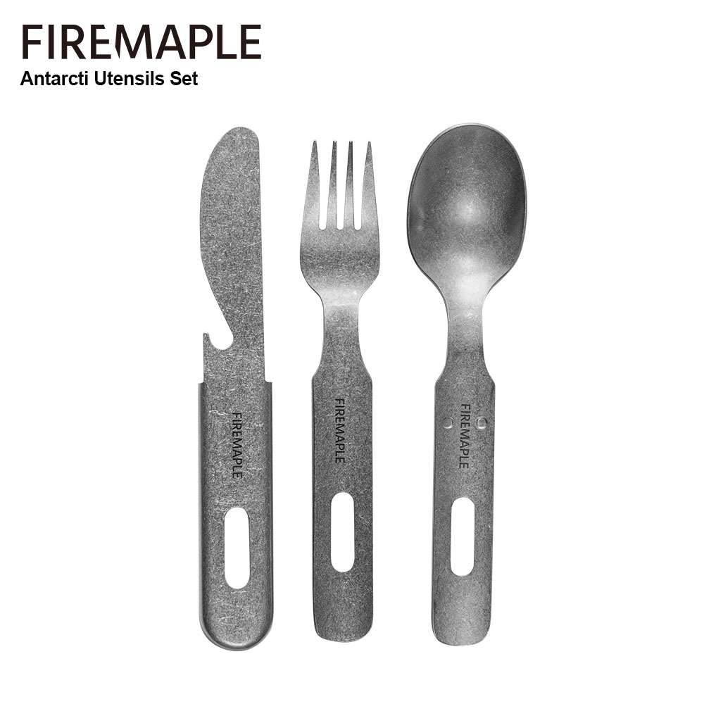 Fire-Maple Antarcti 3in1 Utens - Quechua Camping Cooking Set 评论和价格