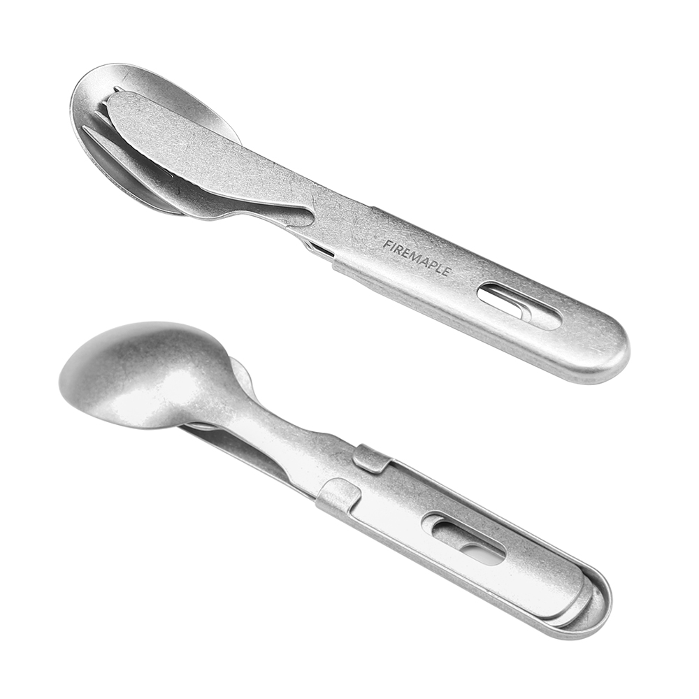 Fire-Maple Antarcti 3in1 Utens - Quechua Camping Cooking Set 评论和价格