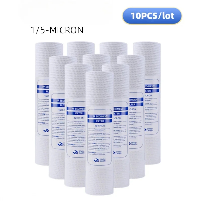 10pcs 10 INCH 1&5 Micron 120g/ - Water Purification Tablet 评论和价格