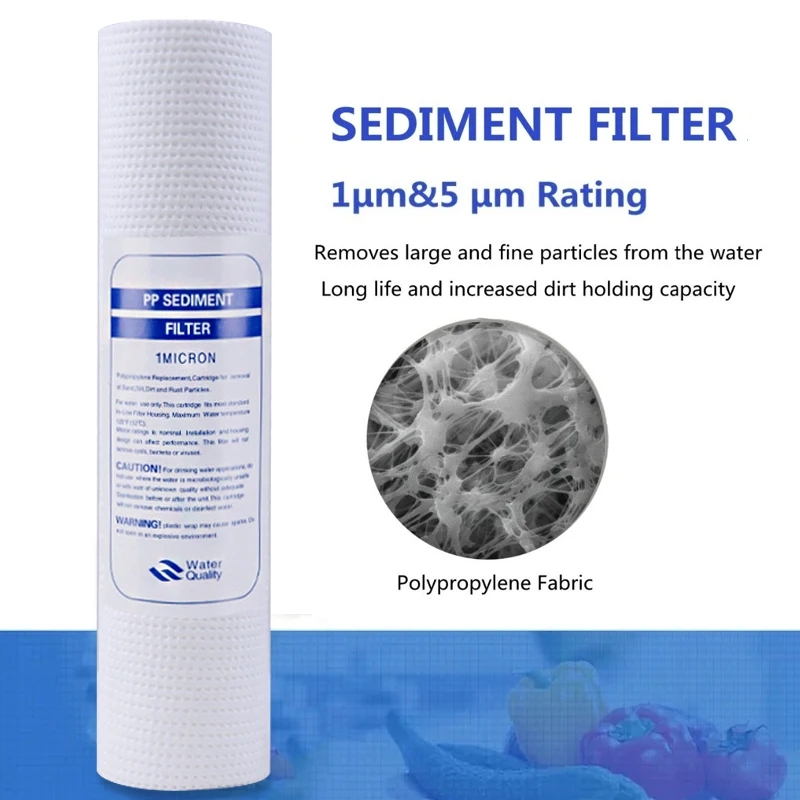 10pcs 10 INCH 1&5 Micron 120g/ - Water Purification Tablet 评论和价格