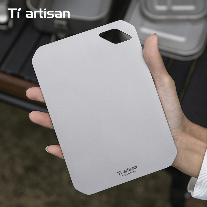 Tiartisan Pure Titaniuim Mini  - Camp Cutting Board 评论和价格