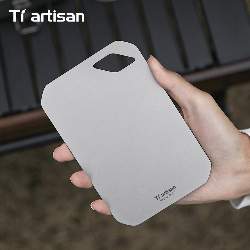 Tiartisan Pure Titaniuim Mini  - Camp Cutting Board 评论和价格