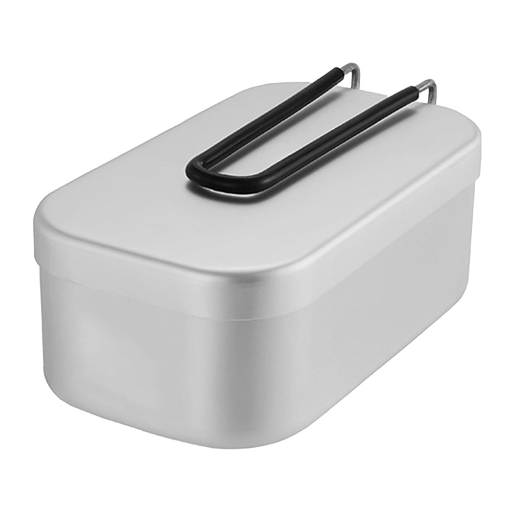 800ML Aluminum Lunch Boxes Out - Camping Cooking Sets 评论和价格