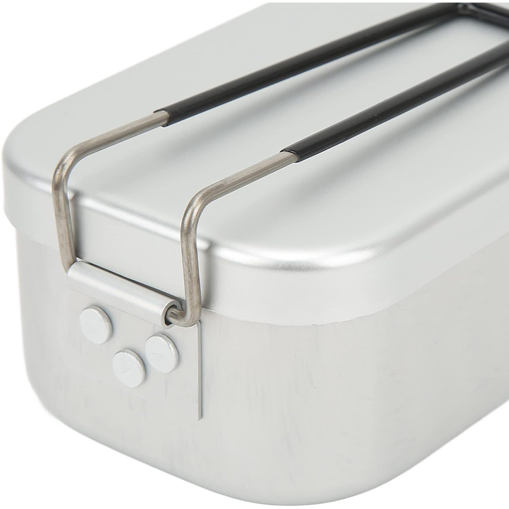 800ML Aluminum Lunch Boxes Out - Camping Cooking Sets 评论和价格