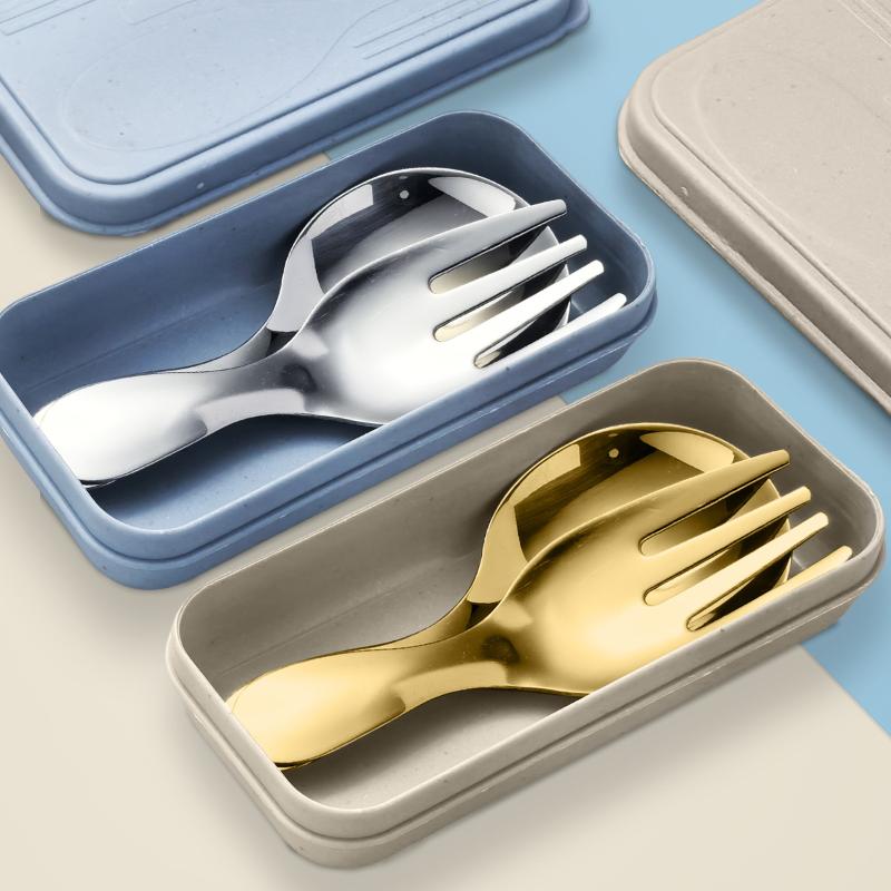 Stainless Steel Tableware Set  - Camping Cooking Sets 评论和价格