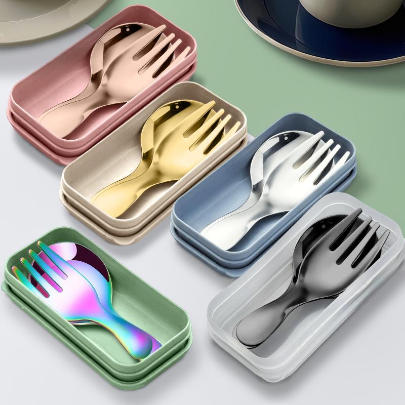 Stainless Steel Tableware Set  - Camping Cooking Sets 评论和价格
