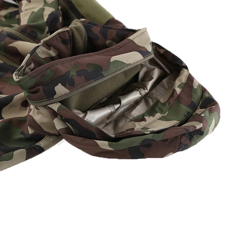Men's Winter Autumn Softshell  - Camping Cooking Windbreak 评论和价格