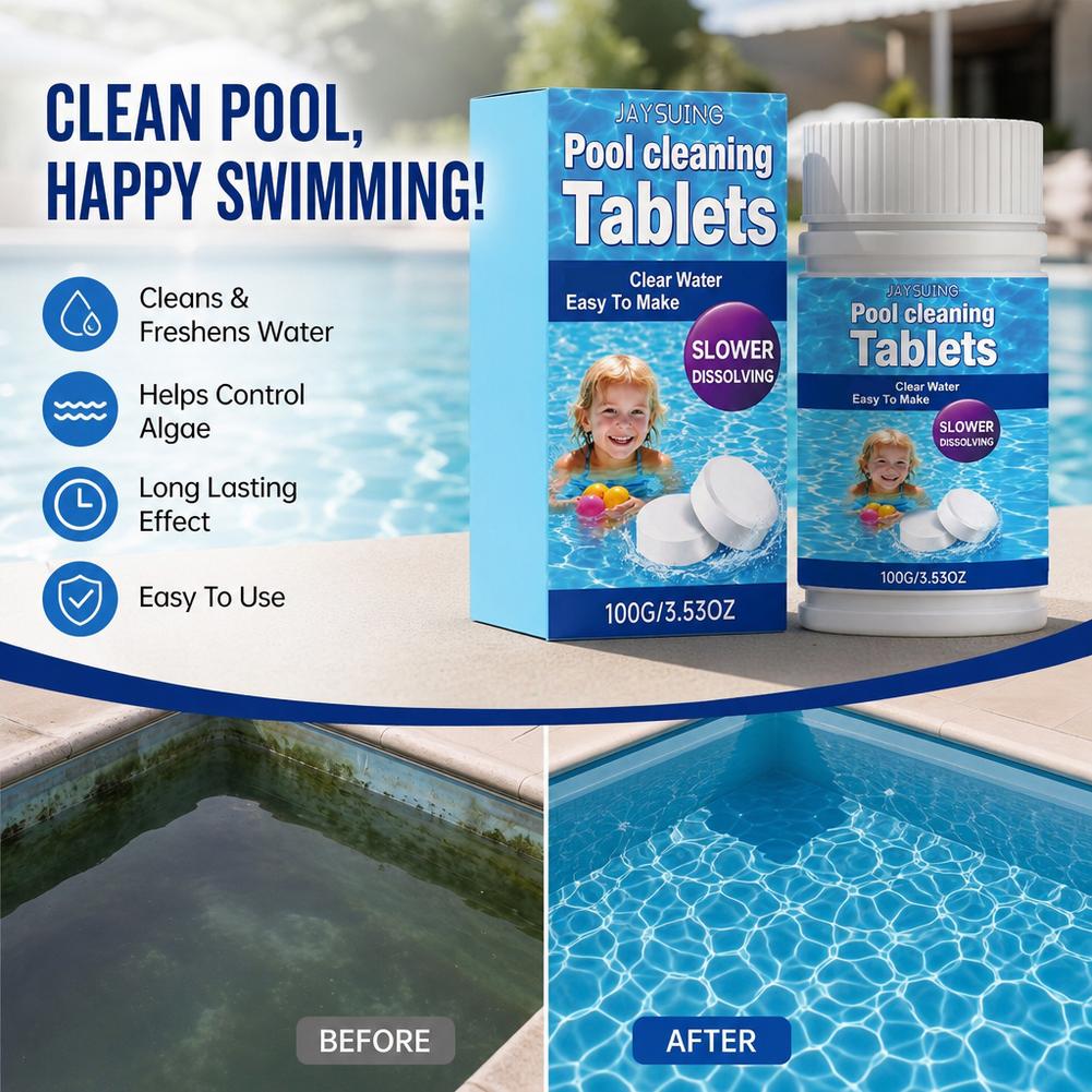 Pool Cleaning Tablets Multi-Pu - Water Purification Tablet 评论和价格