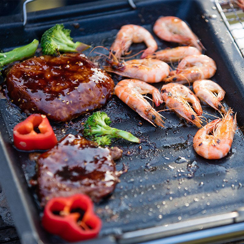 Outdoors Thick Square Grill Pa - Camping Cooking Sets 评论和价格