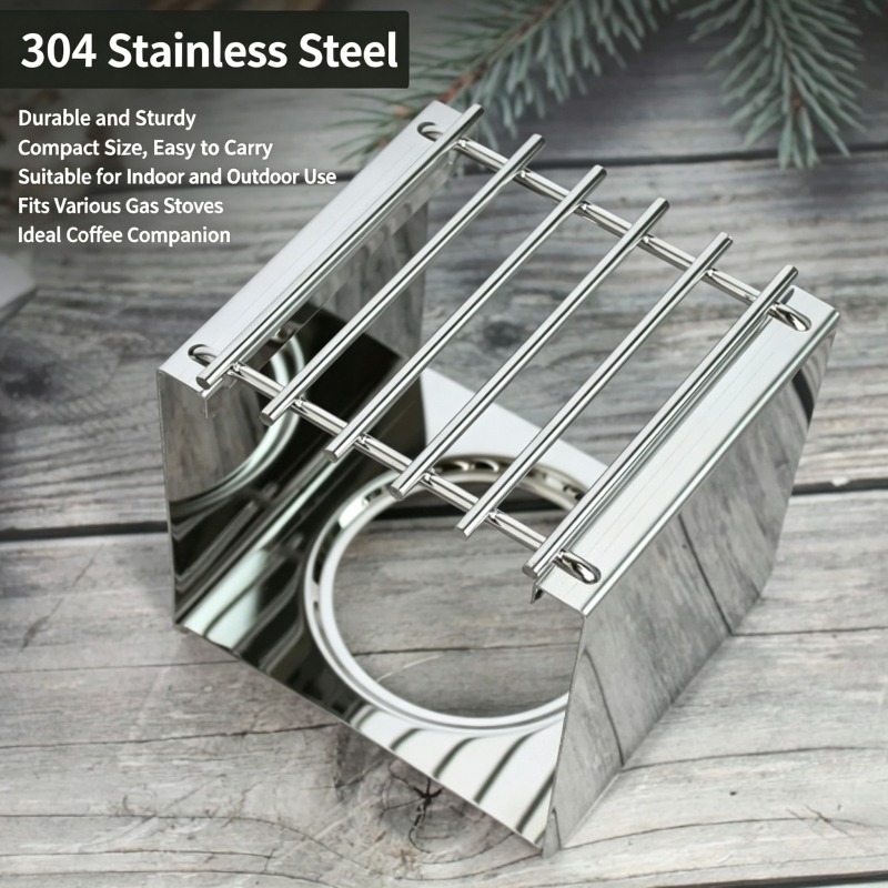 Stainless Steel Square Coffee  - Camping Cooking Sets 评论和价格