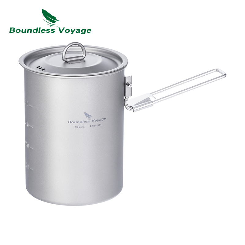 Boundless Voyage 900ml Titaniu - Camping Cooking Lightweight 评论和价格