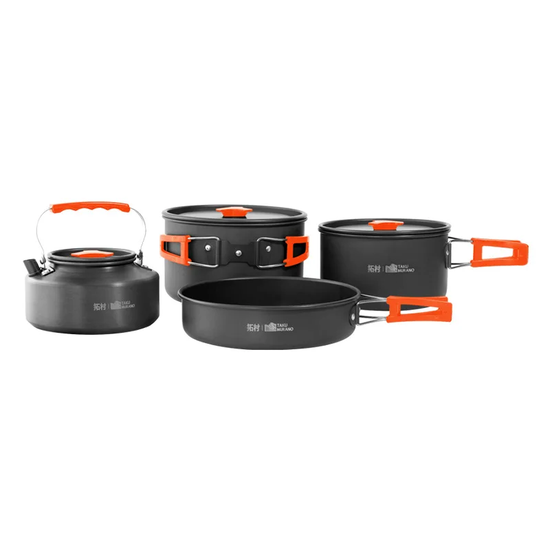 Camping Cookware Set Outdoor C - Camping Cooking Set With Bag 评论和价格