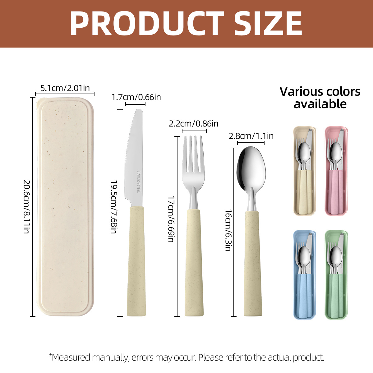 1 set stainless steel portable - Camping Cooking Knife Set 评论和价格
