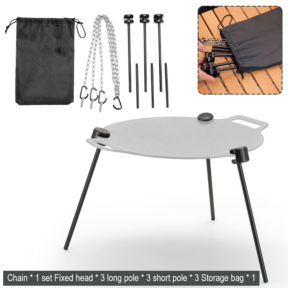 Barbecue Tray Support Adjustab - Camping Cooking Cupboard 评论和价格
