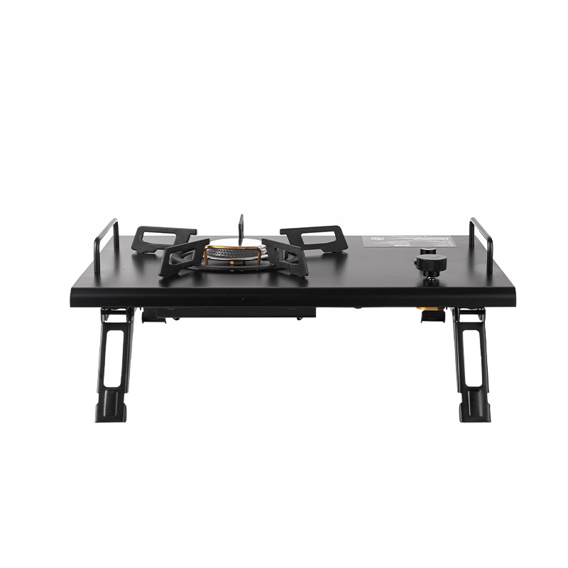 Outdoor foldable card-type cam - Camping Cooking Table With Windshield 评论和价格