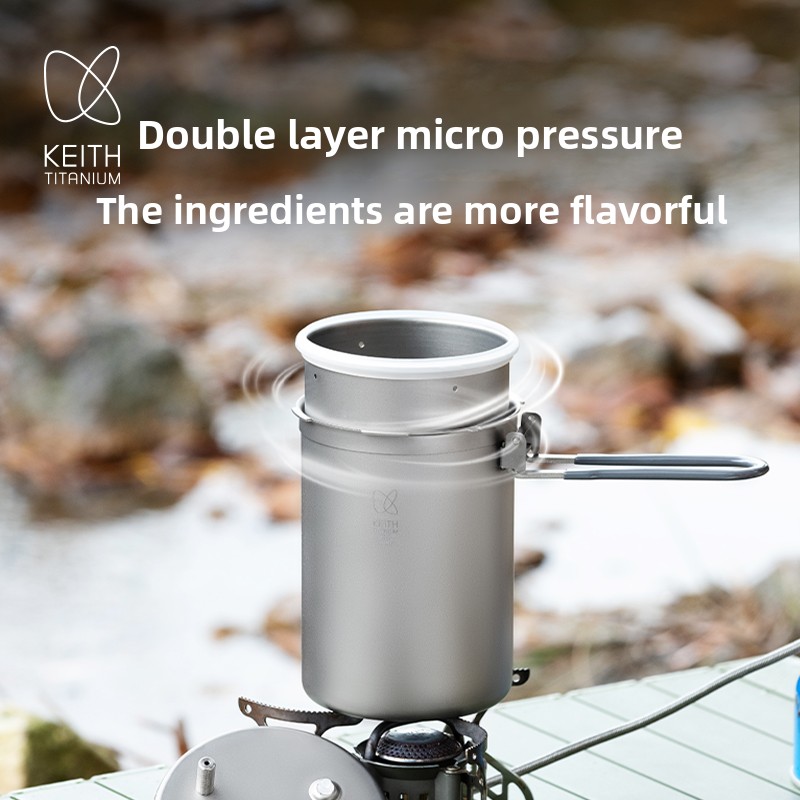 Keith Pure Titanium Outdoor Pr - Camping Cooking Lightweight 评论和价格