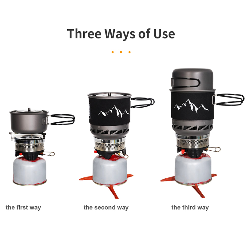 Camping Cooking Set Stove Pot  - Camping Cooking Cupboard 评论和价格