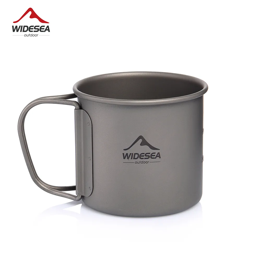 Widesea Camping Mug Titanium C - Quechua Camping Cooking Set 评论和价格