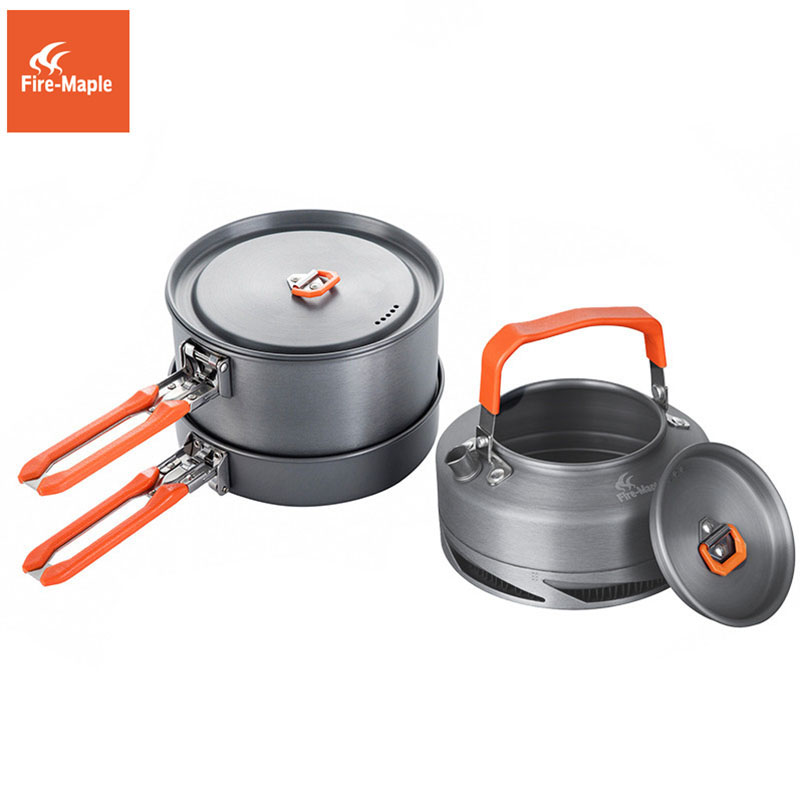 Fire Maple Camping Cookware Ut - Quechua Camping Cooking Set 评论和价格