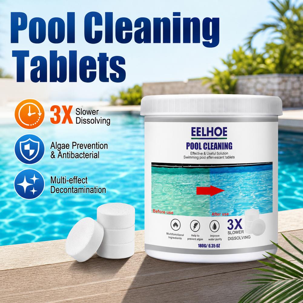 Swimming Pool Effervescent Cle - Water Purification Tablet 评论和价格