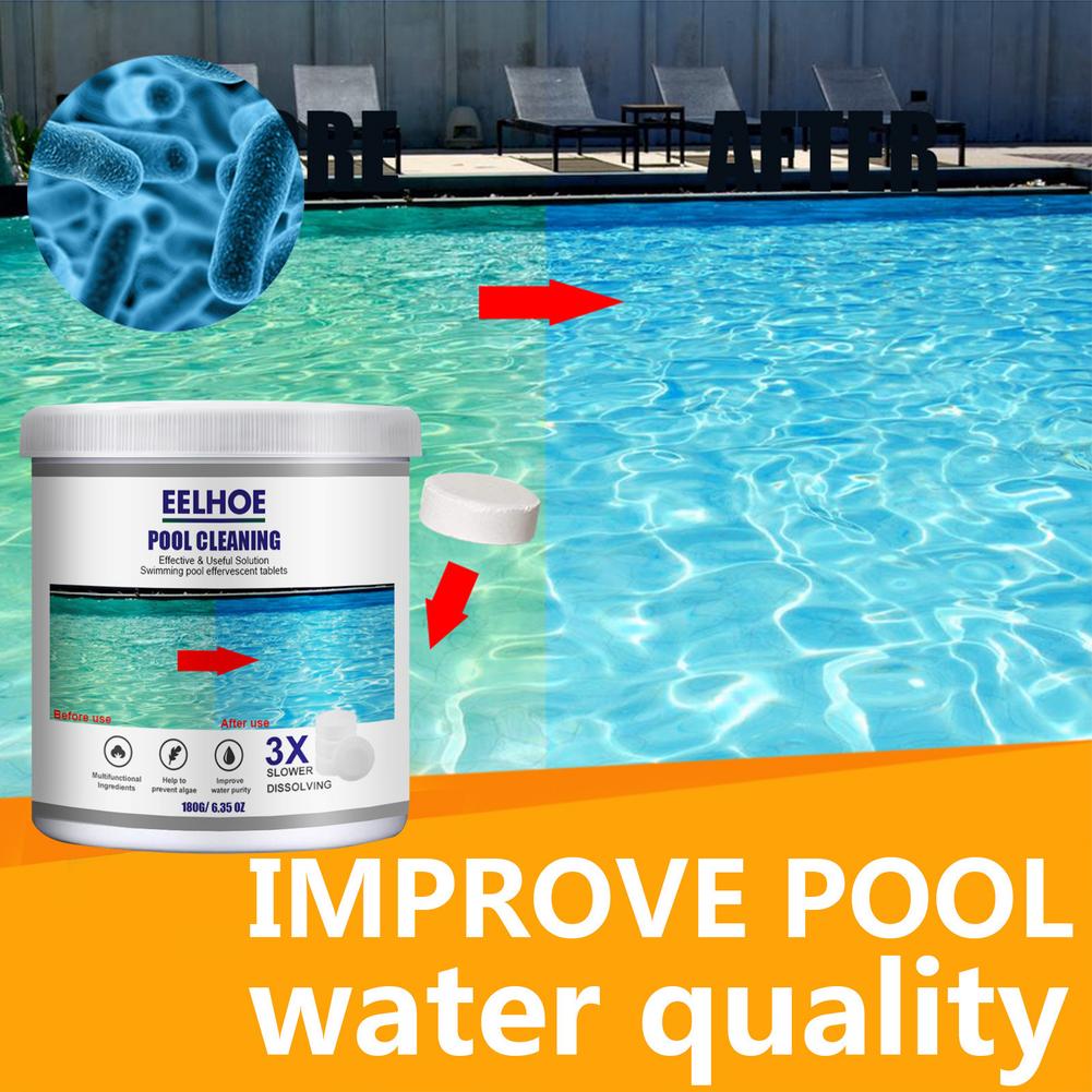 Swimming Pool Effervescent Cle - Water Purification Tablet 评论和价格