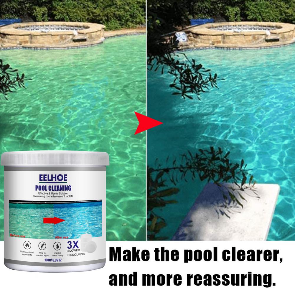 Swimming Pool Effervescent Cle - Water Purification Tablet 评论和价格