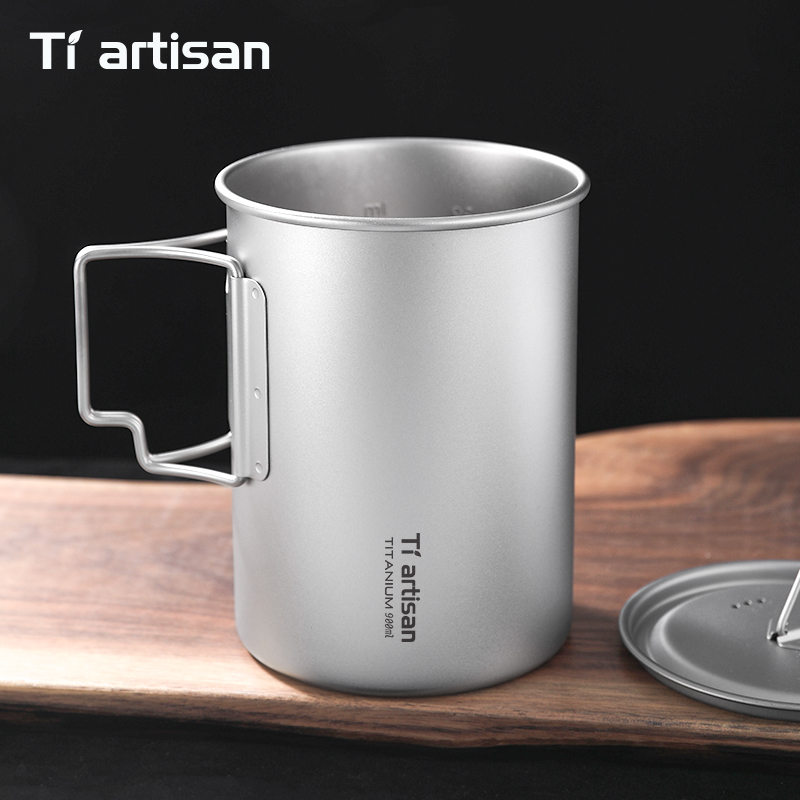 Tiartisan 750ml/ 900ml Titaniu - Camping Cooking Lightweight 评论和价格
