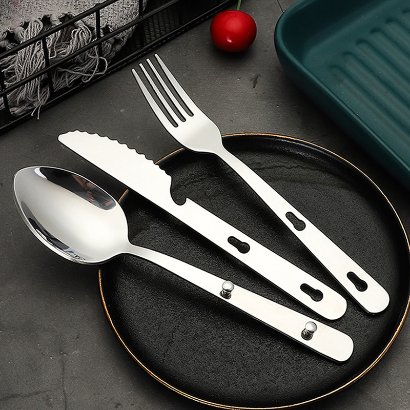 3pcs/set Portable Camping Cook - Quechua Camping Cooking Set 评论和价格
