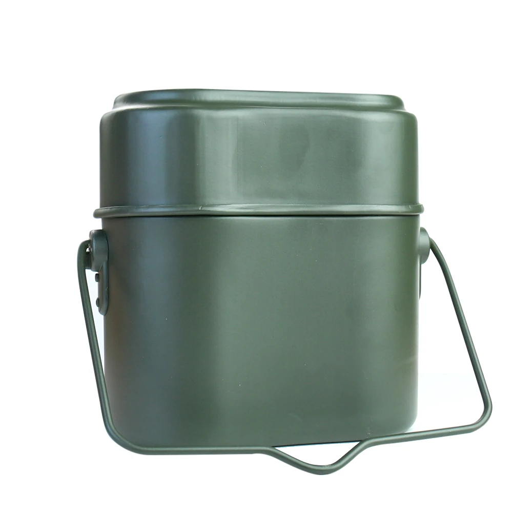Portable Alloy Pot and Bowl Lu - Camping Cooking Lightweight 评论和价格
