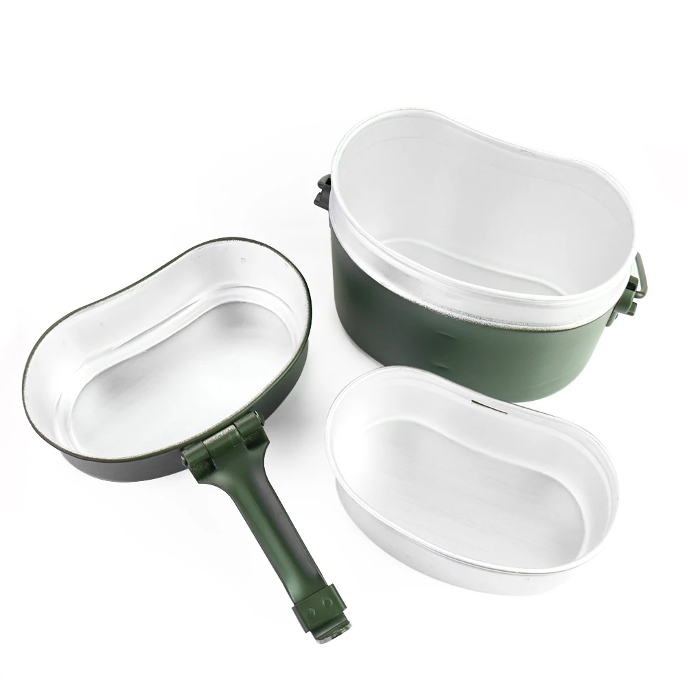 Portable Alloy Pot and Bowl Lu - Camping Cooking Lightweight 评论和价格